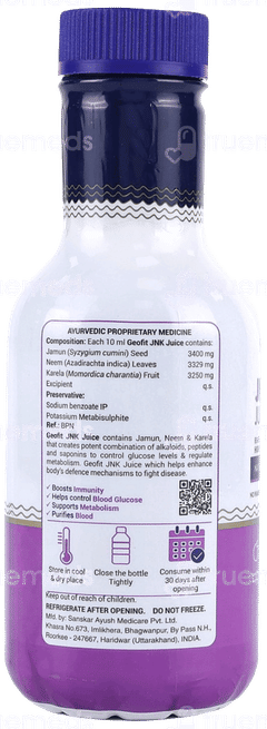 Geofit Jnk Juice 500Ml